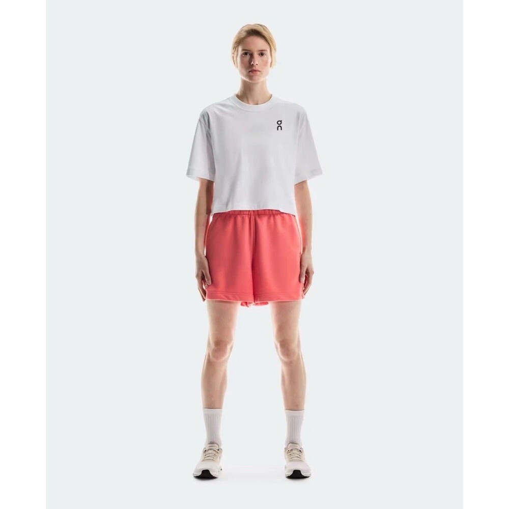 On Running Women's Coral Pink Training Shorts
